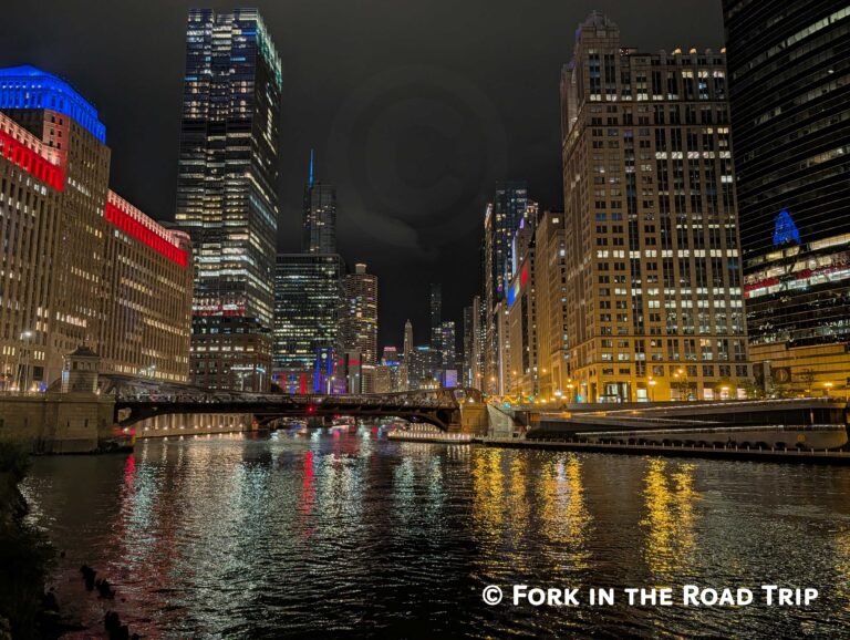 Chicago After Dark: Lights Along the River